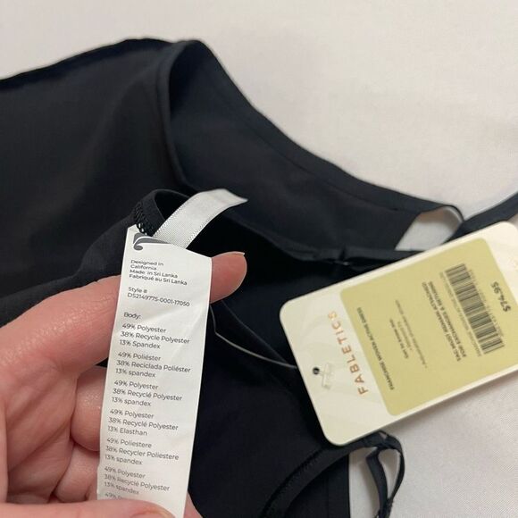 NWT Fabletics Franchise Woven Active Dress Black Size Large New - Picture 7 of 7